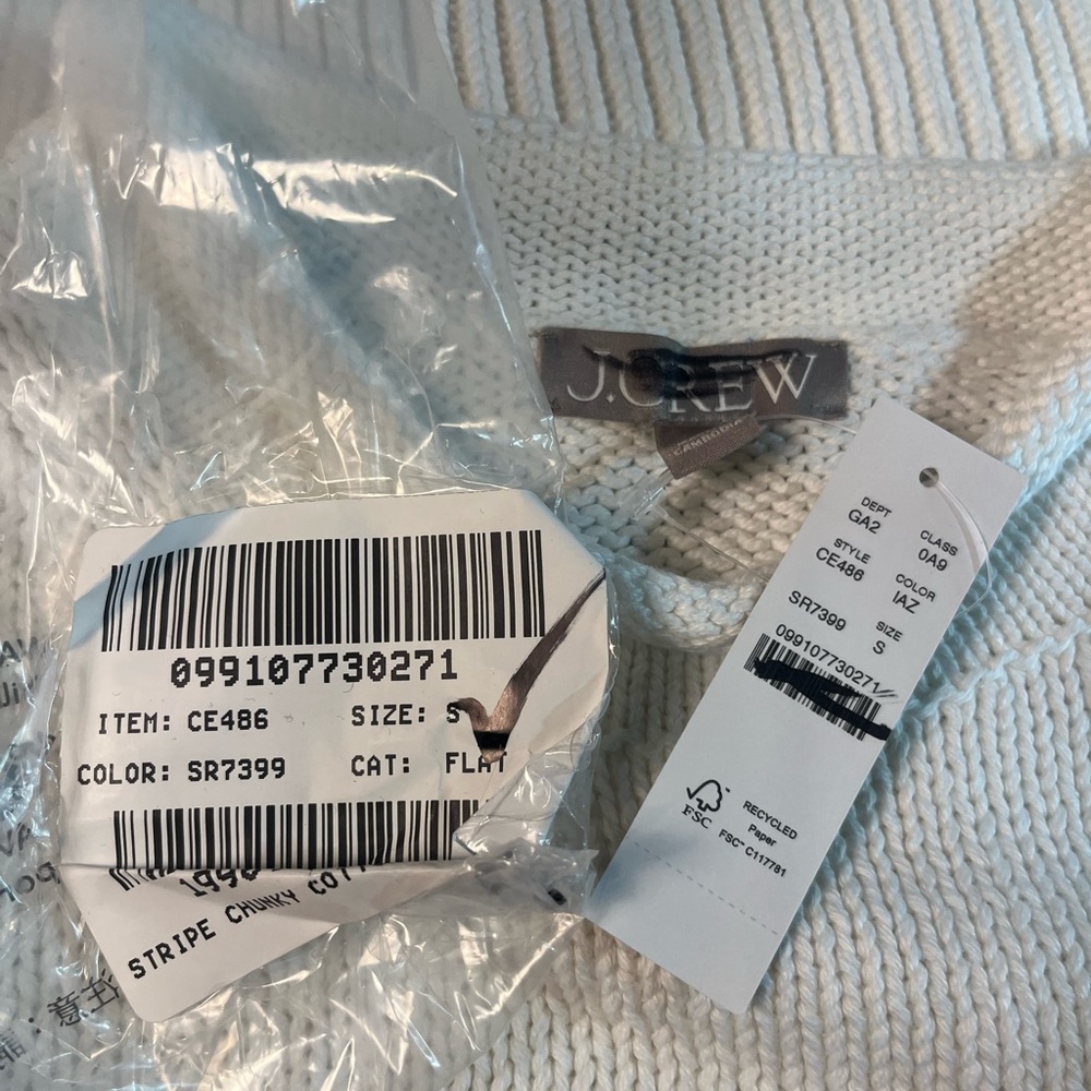 J.Crew Heritage cotton RollneckTT™ sweater in stripe - Picture 6 of 6
